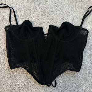 urban outfitters corset top